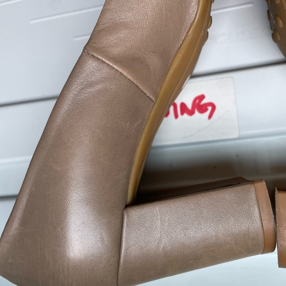 Aquaitalia tan leather pumps size 7.5 in very used condition (sold as-is!!!) - Picture 6 of 10